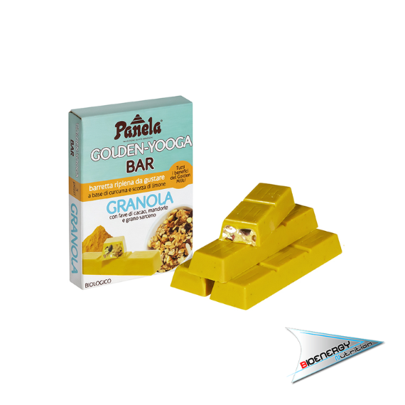 Panela-GOLDEN – YOOGA BAR: GRANOLA (Conf. 39 gr)     